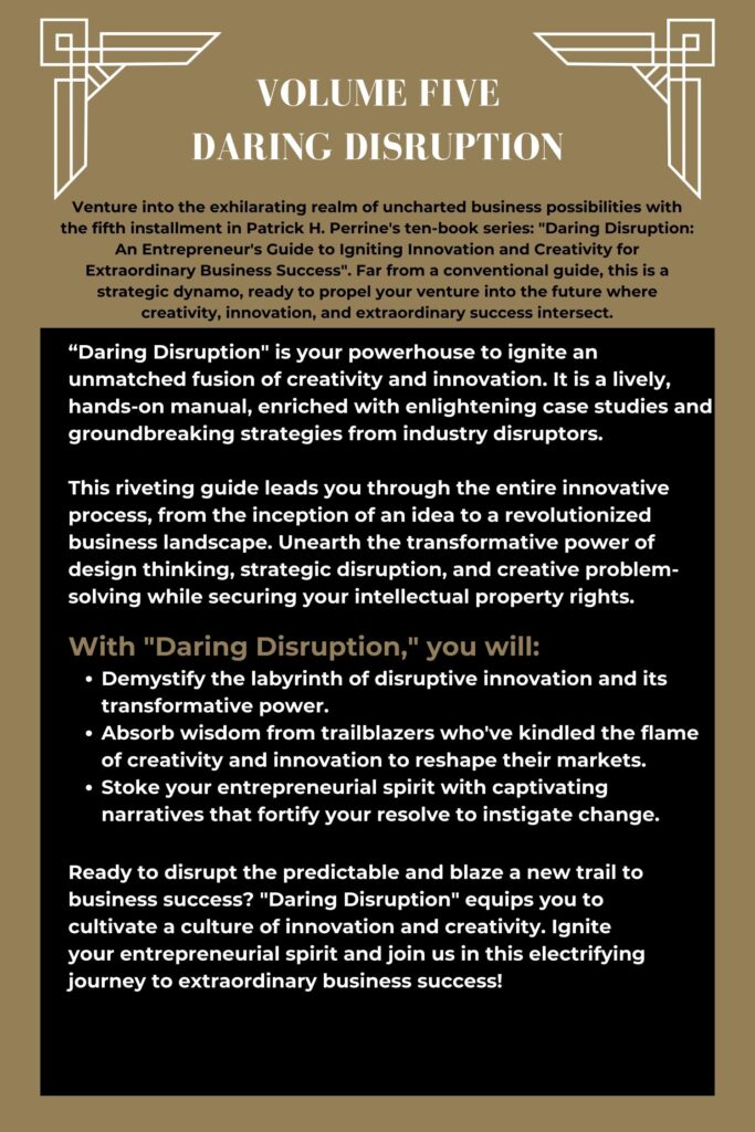 Vol 5 of the Be A Unicorn Series: Daring Disruption